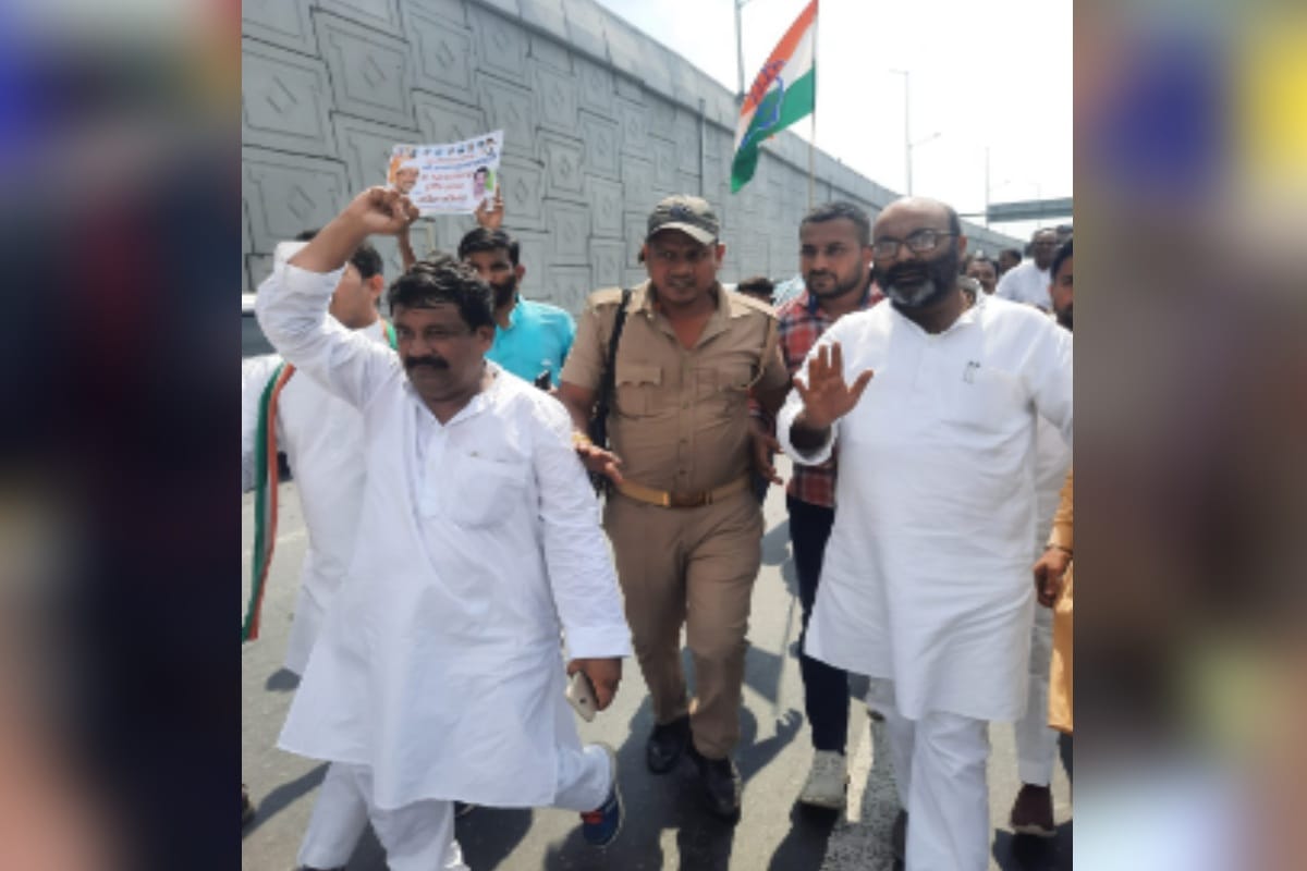 Meerut: Congress State President Ajay Kumar Lallu addressed Valmiki Mahasammelan
