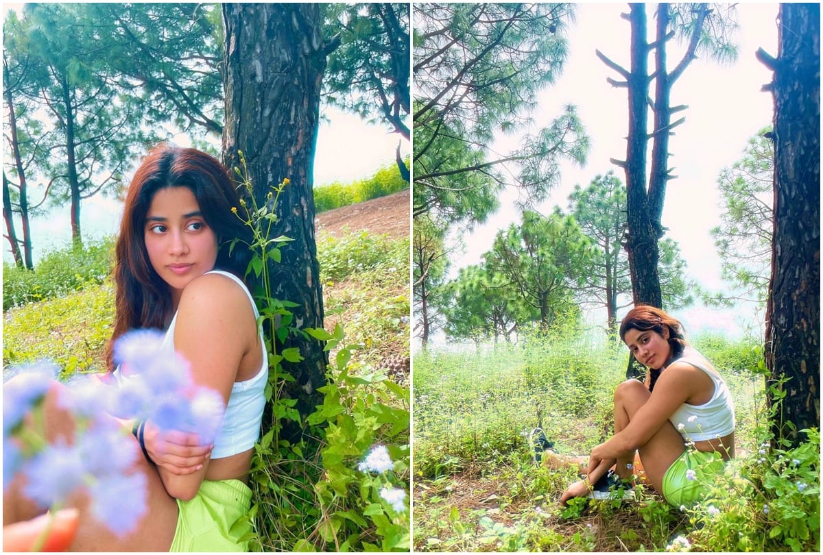 Social media: Actress Jhanvi Kapoor went out on a trekking with friends shared pictures on Instagram
