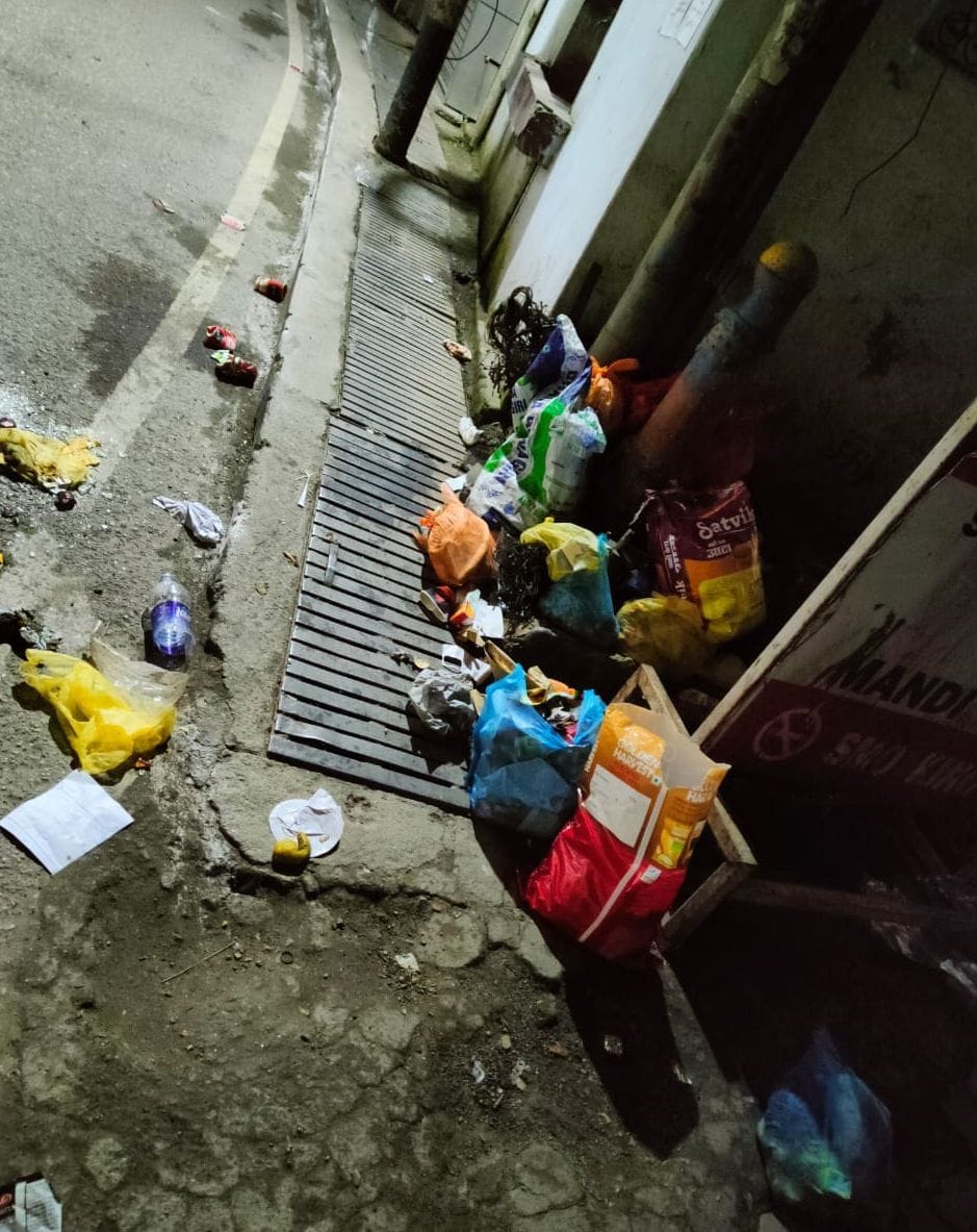 People are not cooperating in garbage collection in Mandi