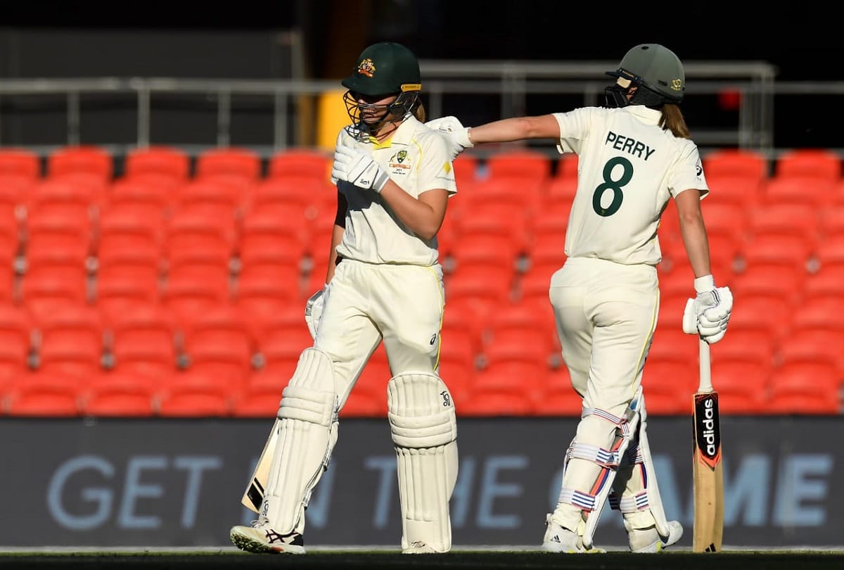 INDW vs AUSW day night test ended in draw; Smriti Mandhana declared player of the match