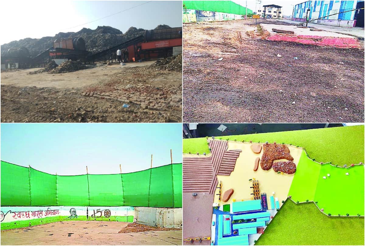 Agra Municipal Corporation removes waste accumulated for 10 years at Kuberpur landfill site