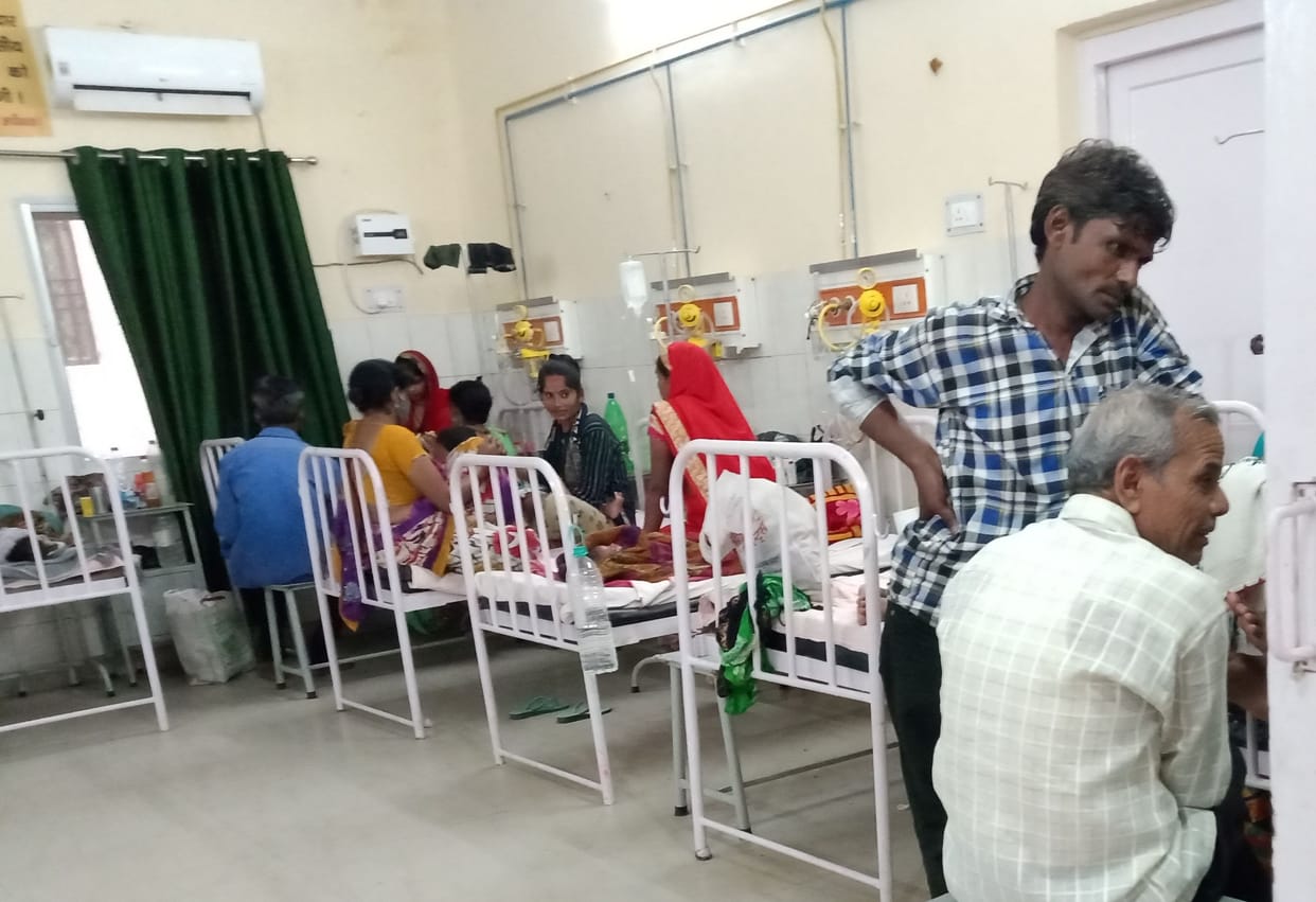 Two new dengue patients were found, 45 admitted with fever and diarrhea