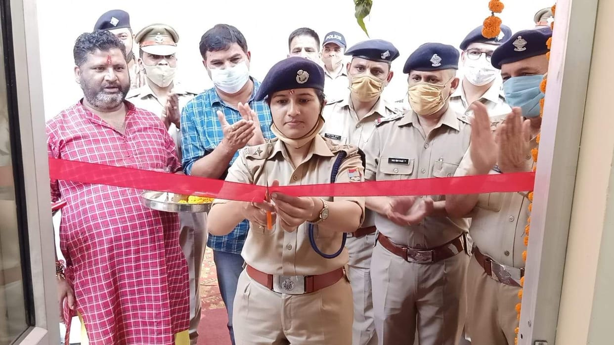 Tehri Police Help Center opened in Bhadrakali