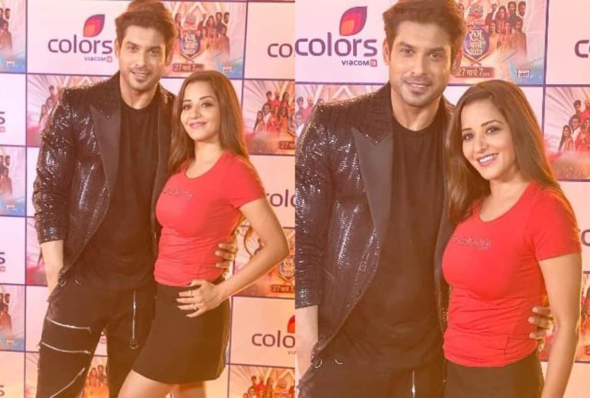 Bhojpuri: Actress Monalisa became emotional after remembering Siddharth Shukla said it is difficult to believe even today