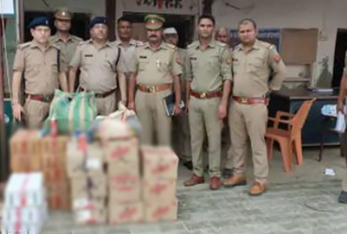 police action against illegal liquor business in agra division