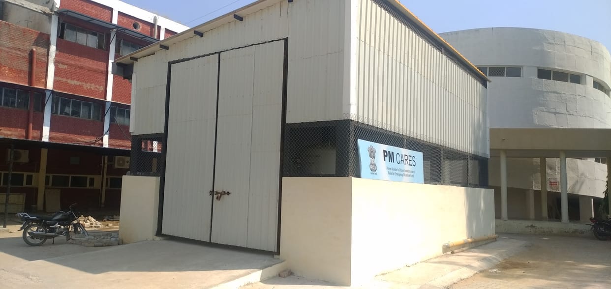 Oxygen plant could not start even after three and a half months in civil hospital