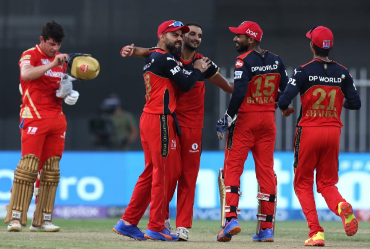 RCB vs PBKS Live Cricket Score, IPL 2021 Match Today Live News Updates in Hindi Royal Challengers Bangalore defeated punjab kings to reach play off