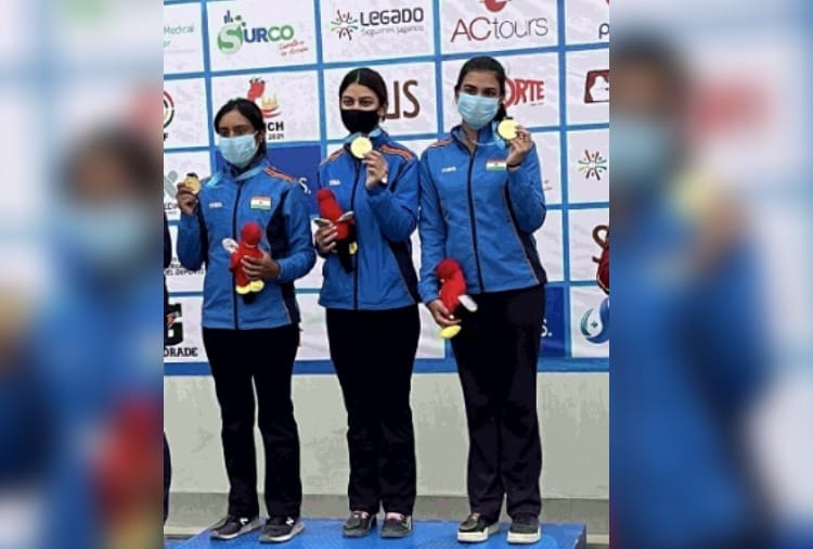 Shooter Ganemat Sekhon won gold medal in Junior World Championship