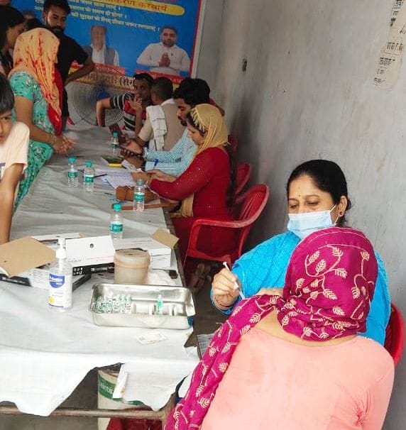 150 people got vaccine to protect against corona