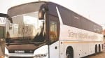 Hamirpur-Delhi volvo bus route eratined after one and half hour