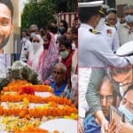शहीद लेफ्टिनेंट कमांडर अनंत कुकरेती का परिवार