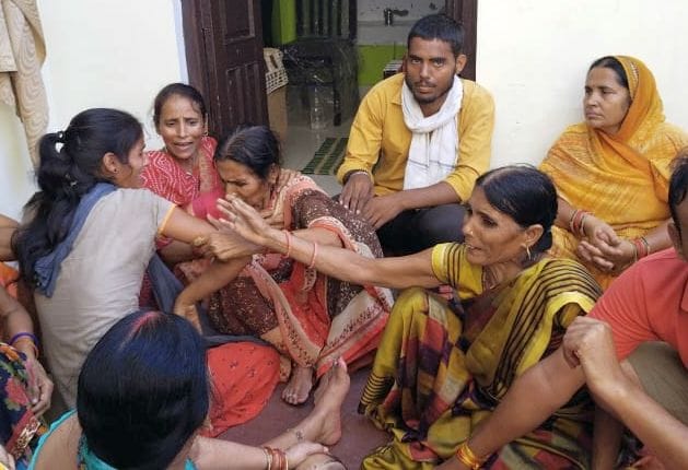 under suspicius condition married woman dead, dowary death report