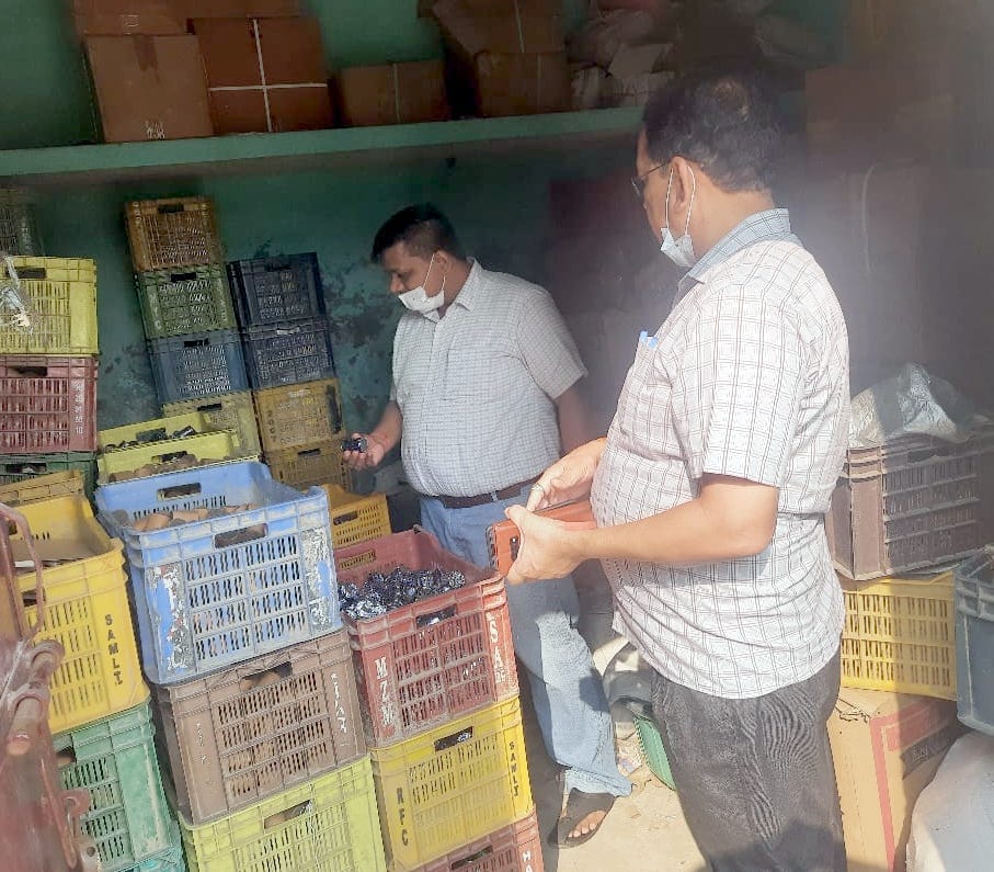 Huge amount of firecrackers caught in two houses, five quintals of gunpowder recovered