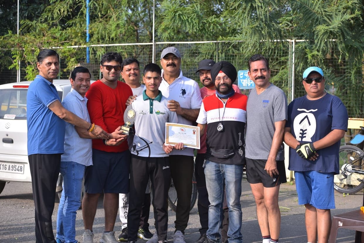 Sachin Panwar and Sachin Chauhan won the race
