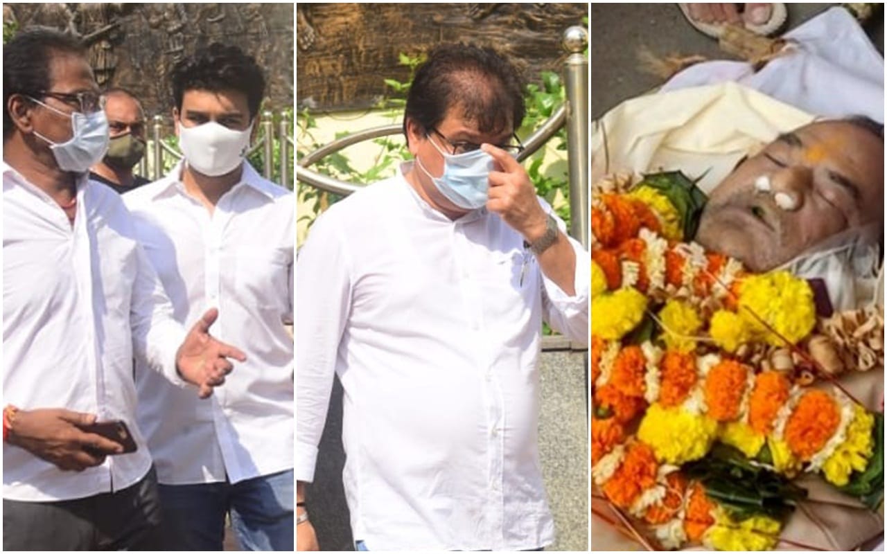 Ghanshyam Nayak aka nattu kaka Funeral dilip joshi munmun dutta asit modi bhavya gandhi TMKOC members spotted at actor's funeral