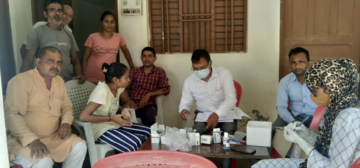 fathepur news,Viral fever spread in Sai village, 28 patients found