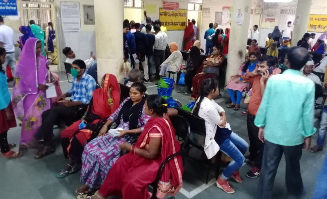 District hospital increased number of patients