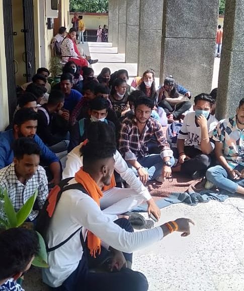 Student Protest over Admission