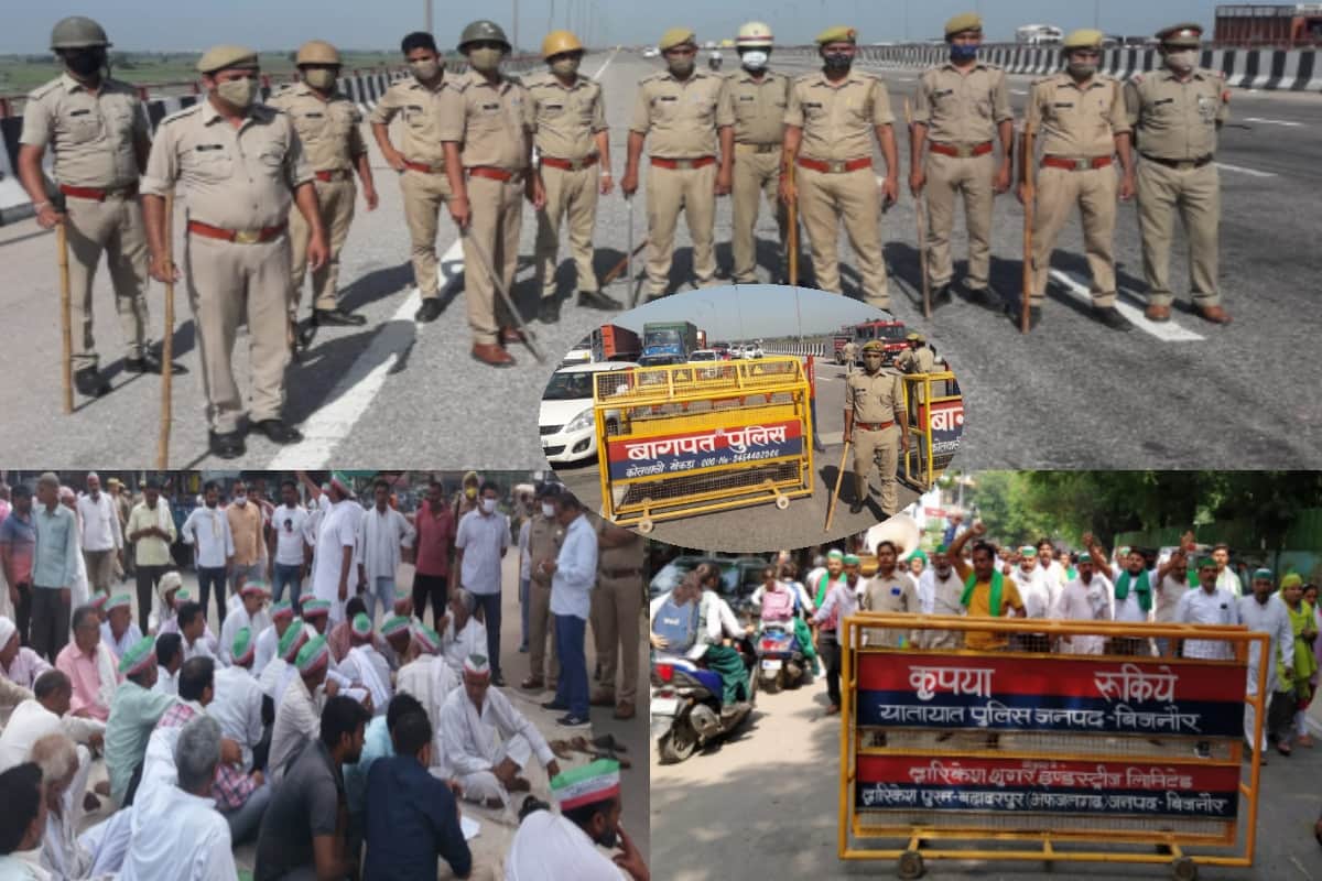 Meerut news: Collectorate surrounded by farmers in western UP over Lakhimpur Kheri episode, police force deployed