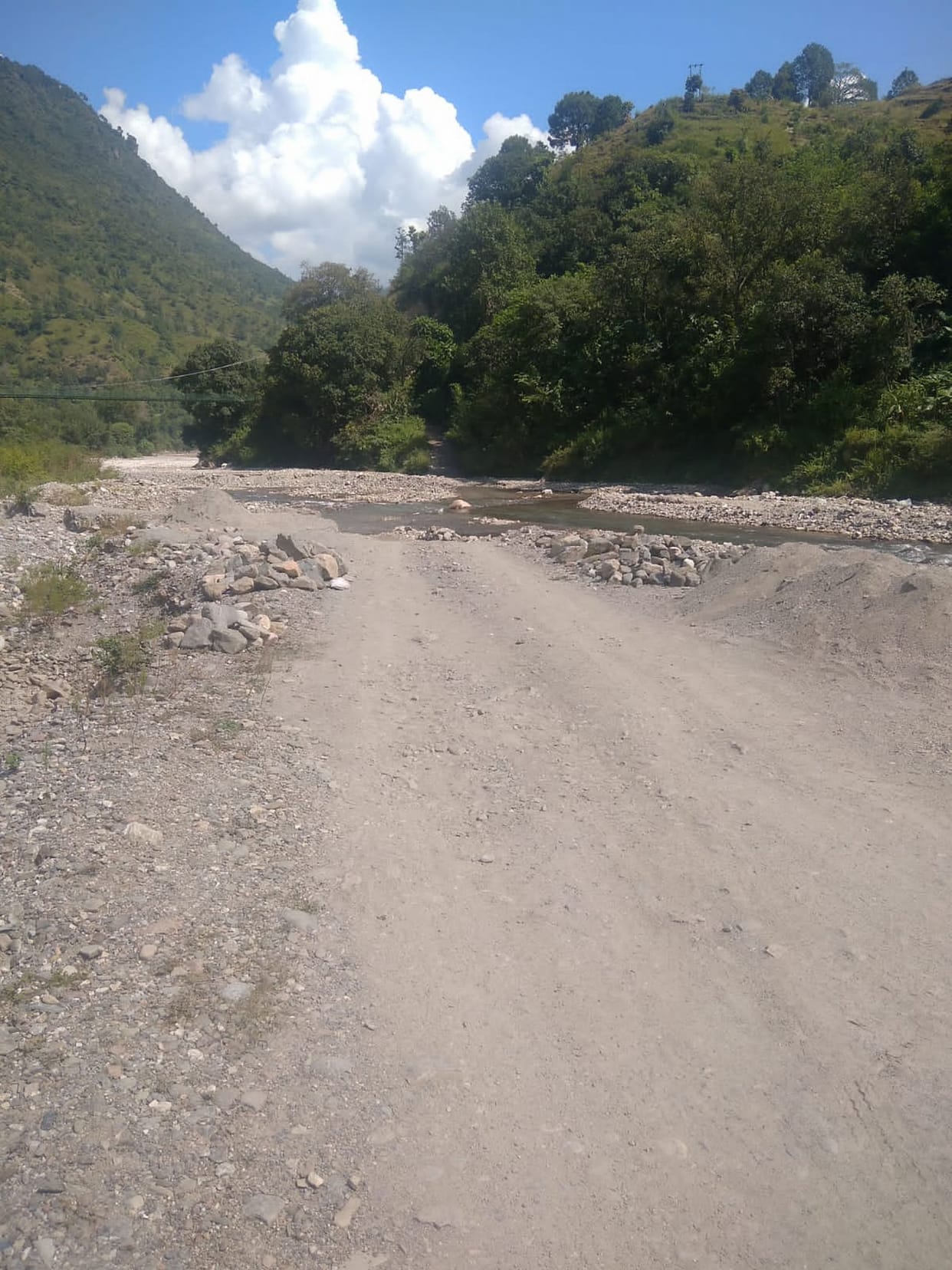 New Bridge in Bhaisiyachhana