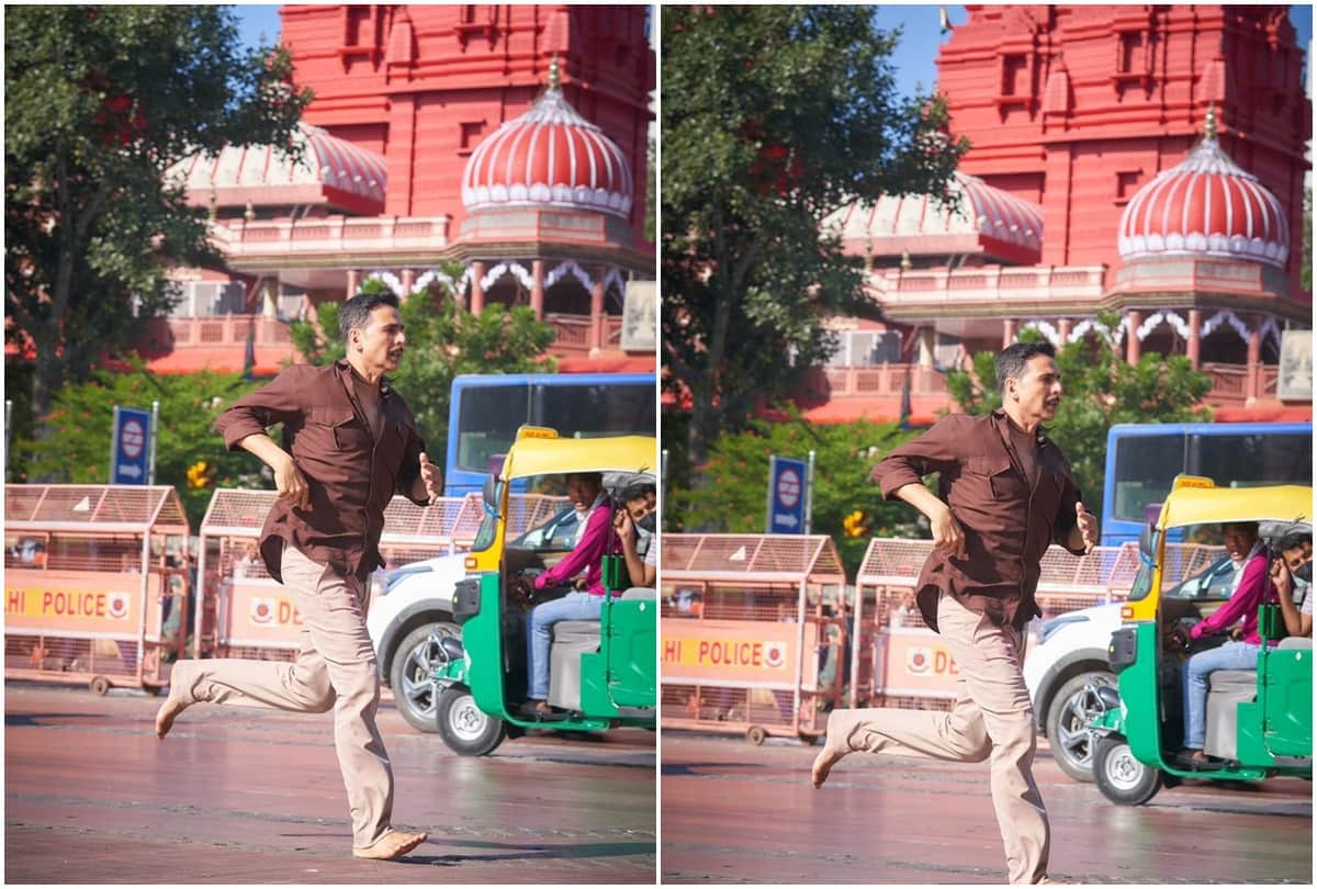 Akshay kumar starts shooting in delhi for film rakshabandhan said chandni chowk brought  back lots of memories