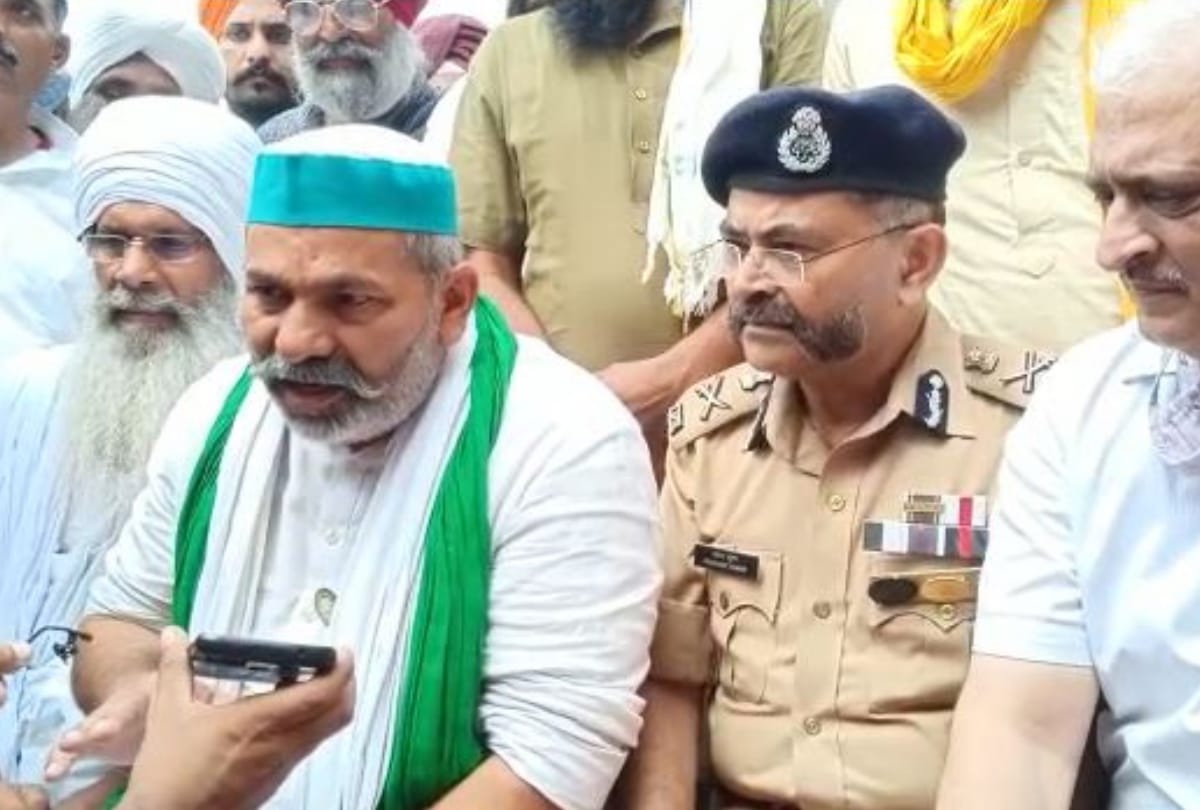 Lakhimpur kheri violence these are the points of agreement on which farmers and police administration talks successful rakesh tikait adg prashant briefs press conference