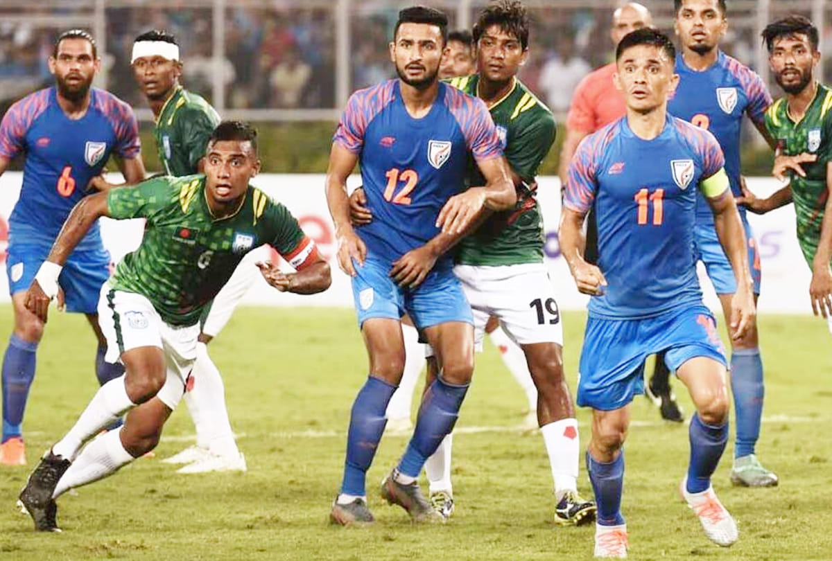 SAFF Cup football Championship 2021: 10-Man Bangladesh Hold India To 1-1 Draw; Sunil Chhetri Scores 76th international goal