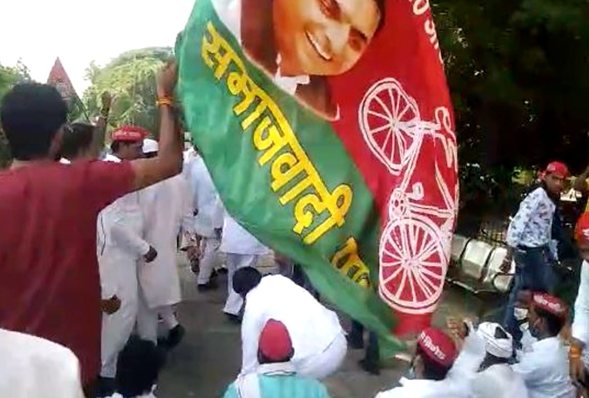 Lakhimpur Kheri Violence News:  up lakhimpur kheri violence: farmers sp congress aap workers protest in agra