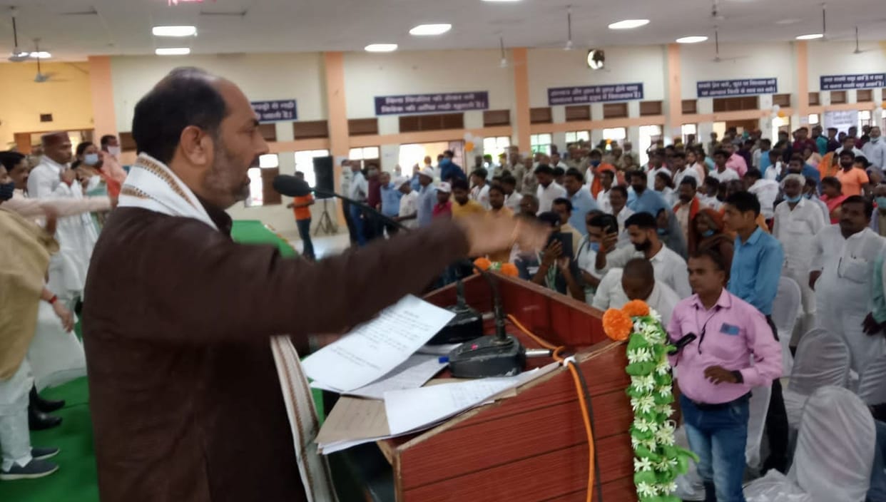 Yogi's minister Upendra Tiwari told PM the nature of God
