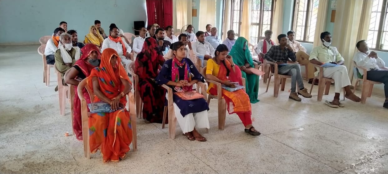 ewly elected gram pradhan, trained