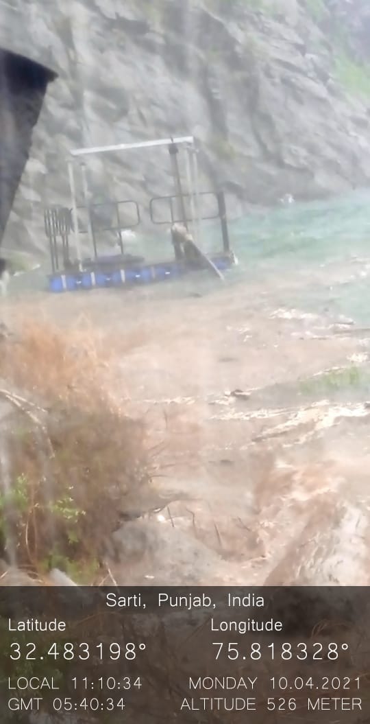Heavy rainfall problem