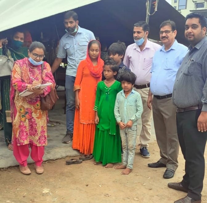 BSA reached among nomadic families, got children registered