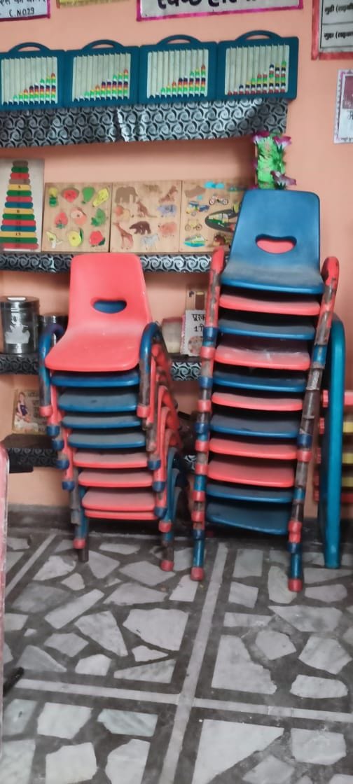 Anganwadis running in 12 square feet room, even 10 children cannot sit