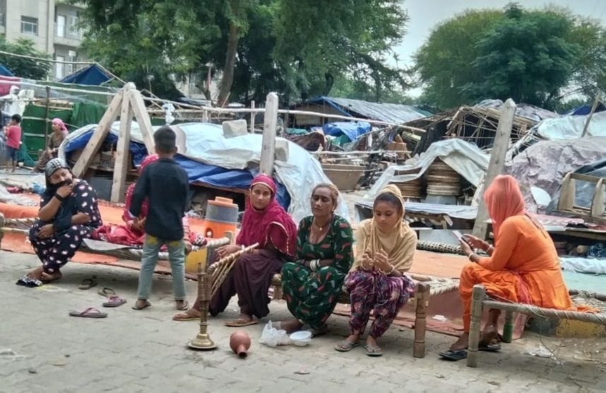 After all, Banjara became homeless, HSVP broke the illegal market