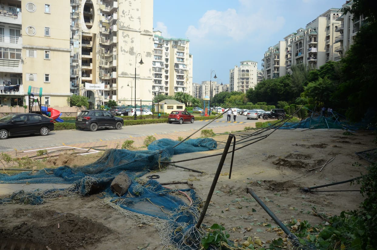 Possession removed from green belt near Emerald Court