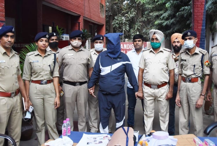 Chandigarh Police arrested the accused of robbery