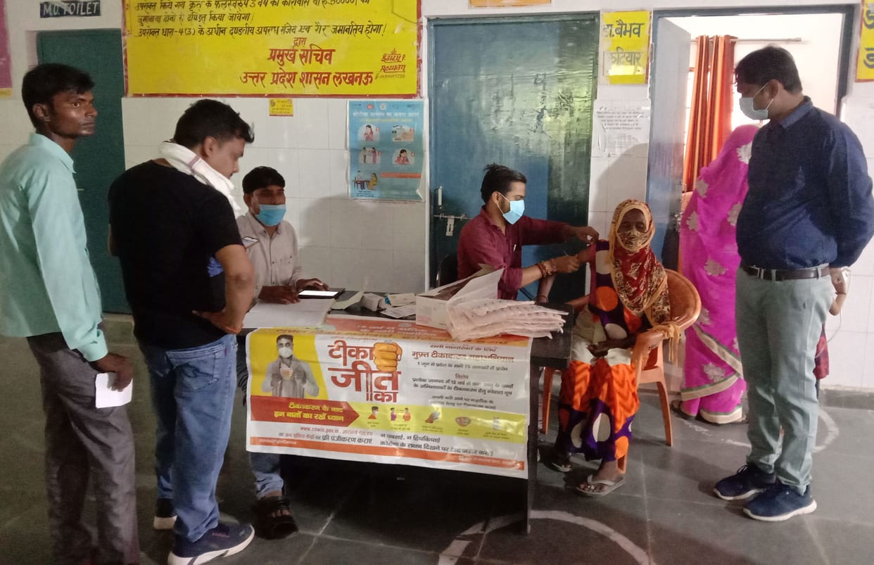 People gathered to get vaccine in ten blocks, 23337 vaccination in mega camp