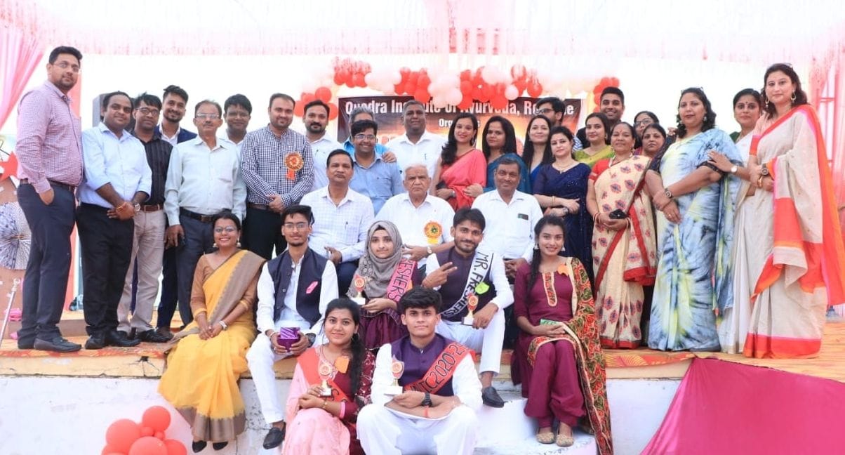 Amritya Mr and Alauna became Miss Fresher