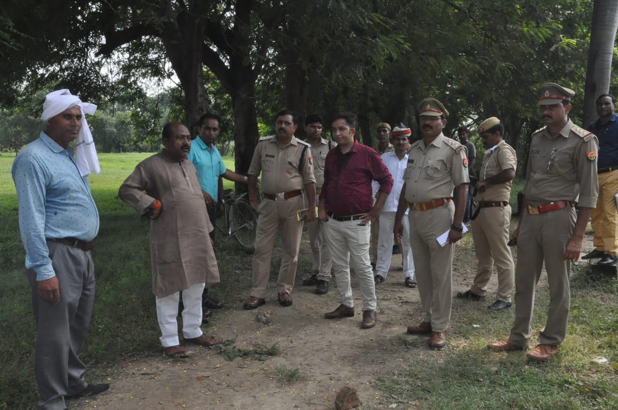 Officials took stock of Ramlila sites in the city