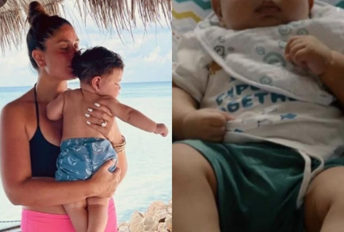 Kareena Kapoor shared photo of her son Jeh say my life