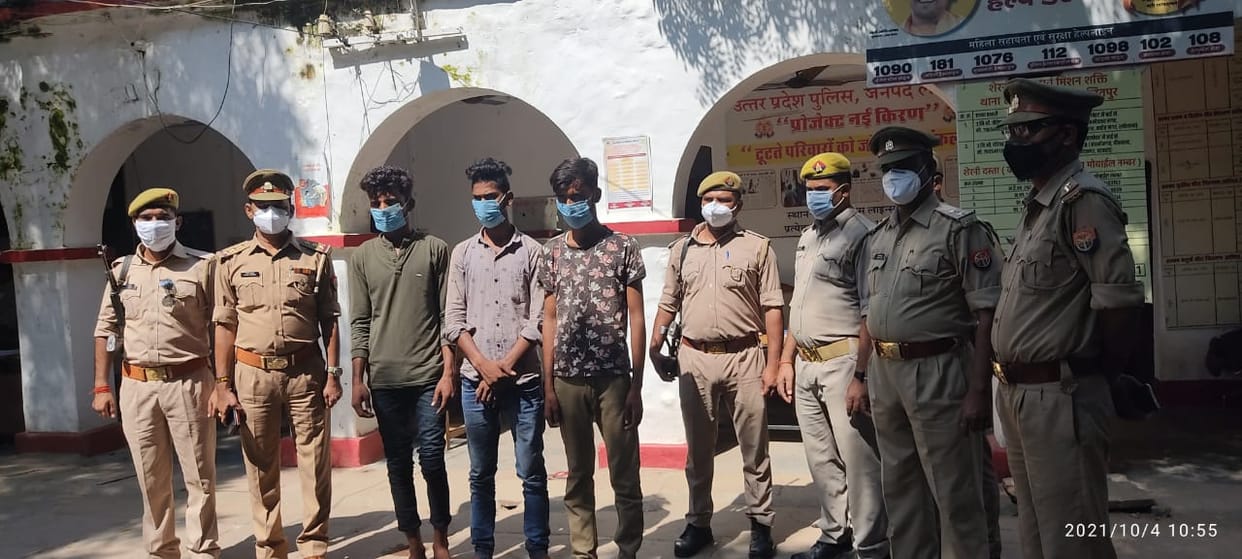 crime planning, three arrested