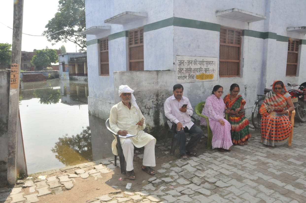 There is water logging in the campus of many schools: impact on teaching