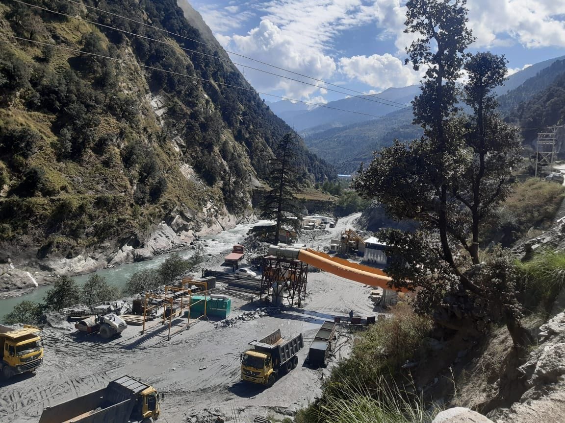 Kuthed hydroelectric project work stopped