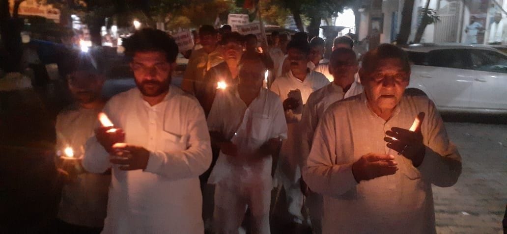 Farmer protest AND CANDELE MARCH