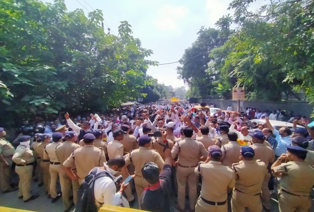 Uttarakhand Officer Staff Teacher Coordination Committee Hunkar Rally in dehradun Photos