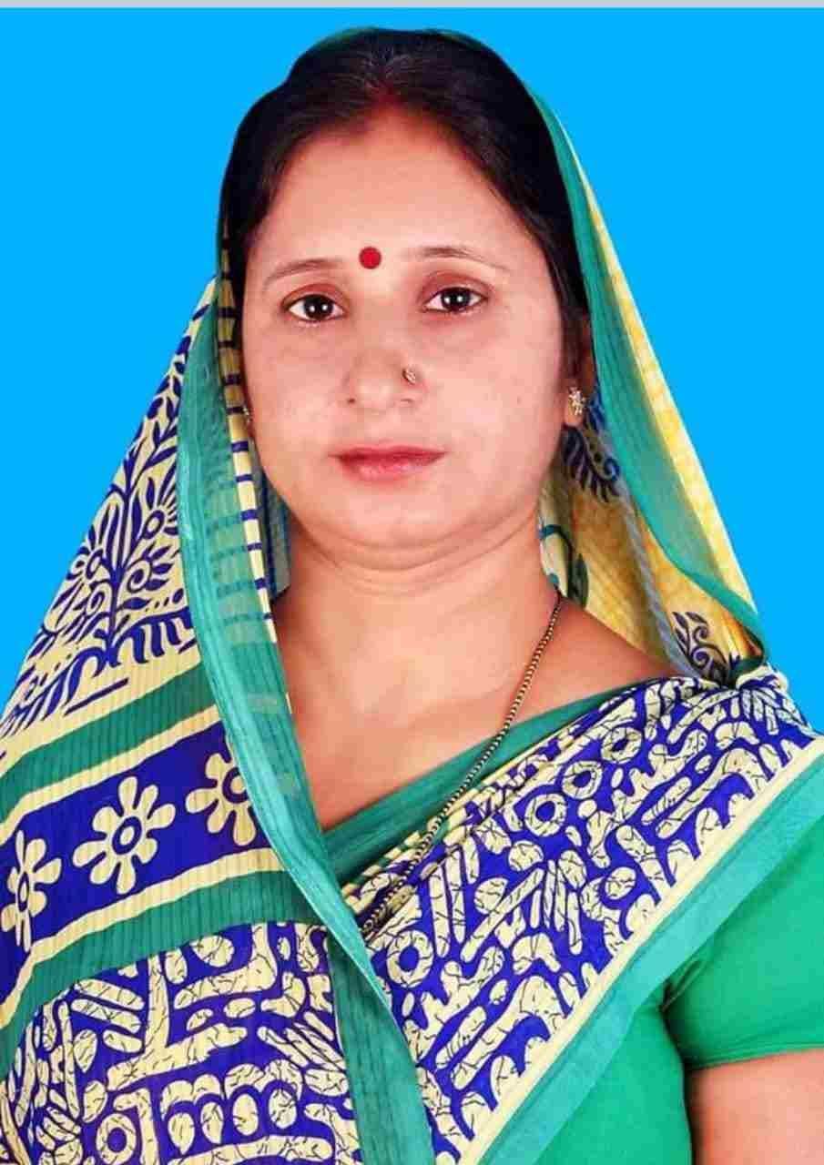 Party promoted Mahendragarh BJP Women District President Laxmi Saini