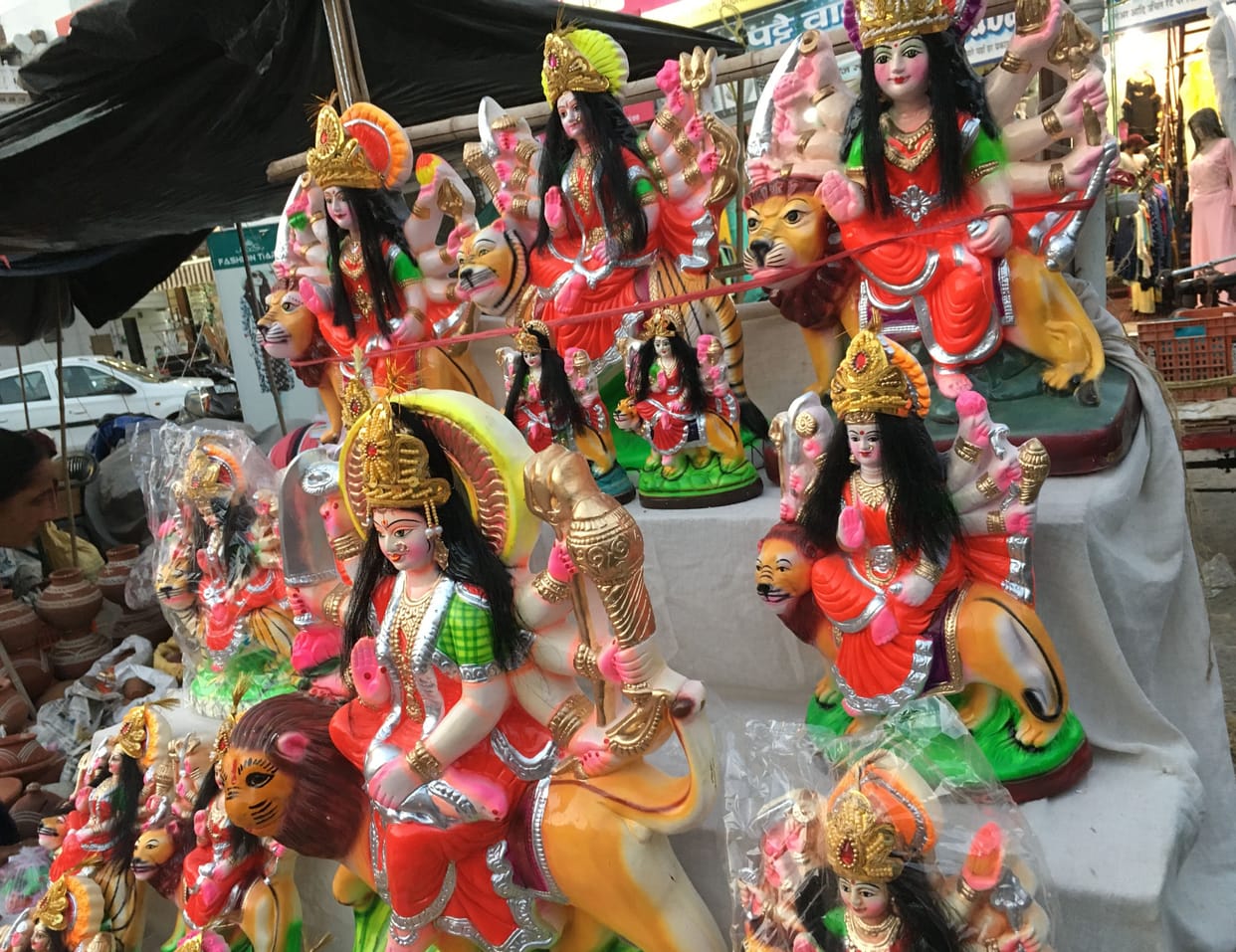 market for worship of mother