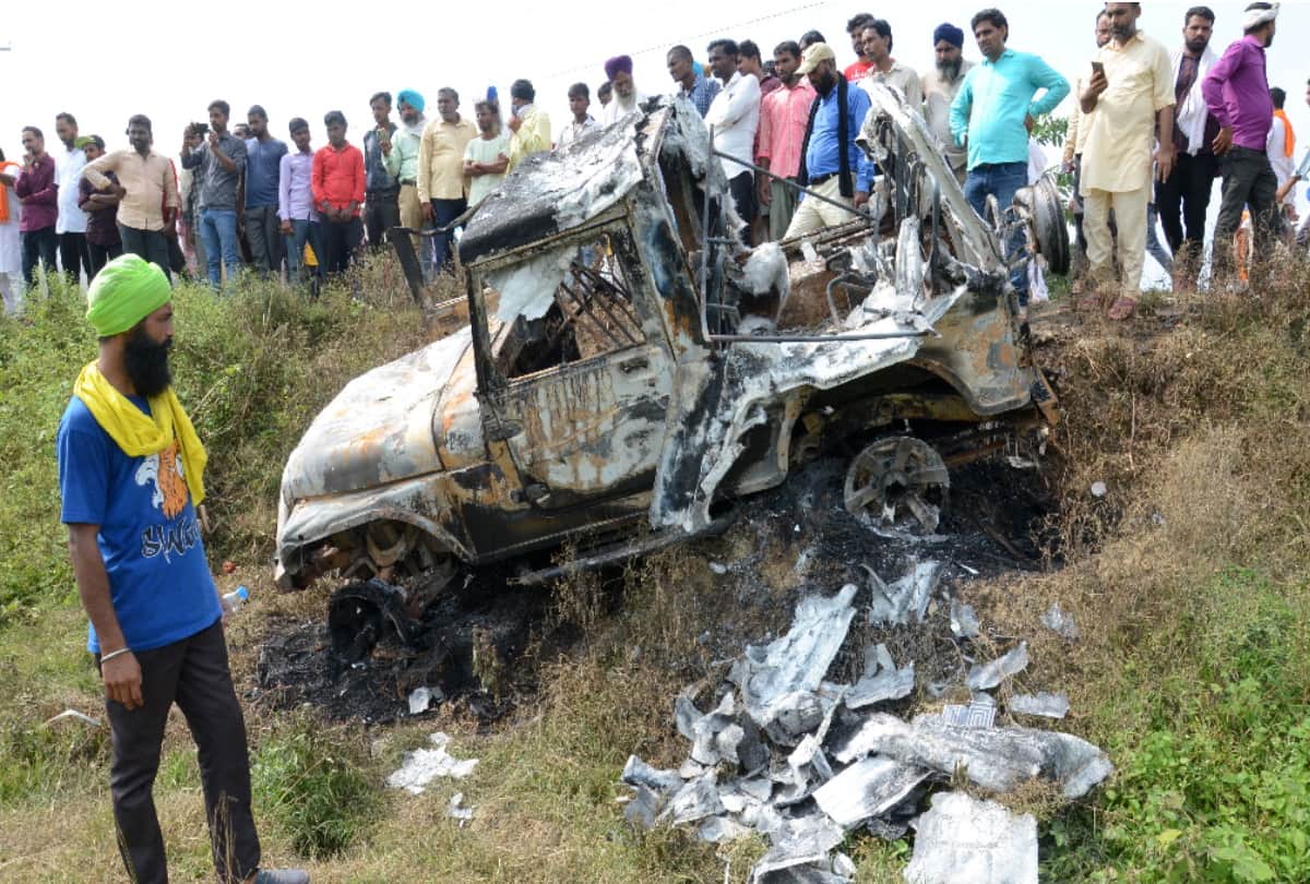 lakhimpur kheri violence news update Sumit Jaiswal was in Thar jeep at the time of incident