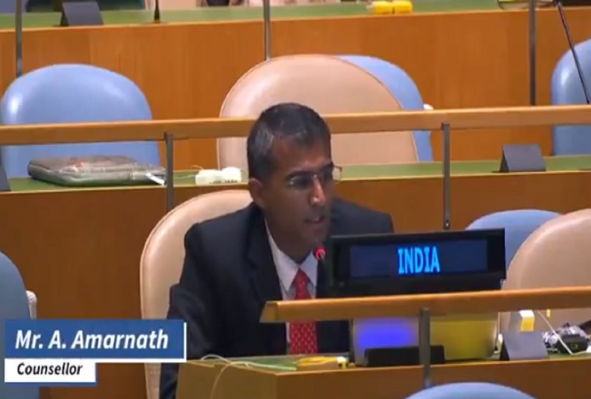 India attacks pakistan in its Right of Reply at the 1st committee Disarmament and International Security issues General Debate in united nation, A Amarnath