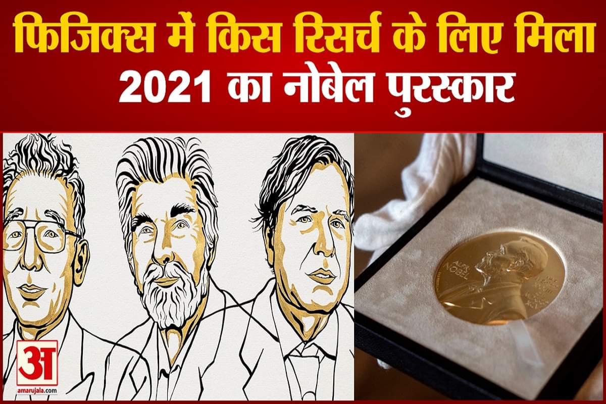 नोबेल पुरस्कार भौतिकी 2021